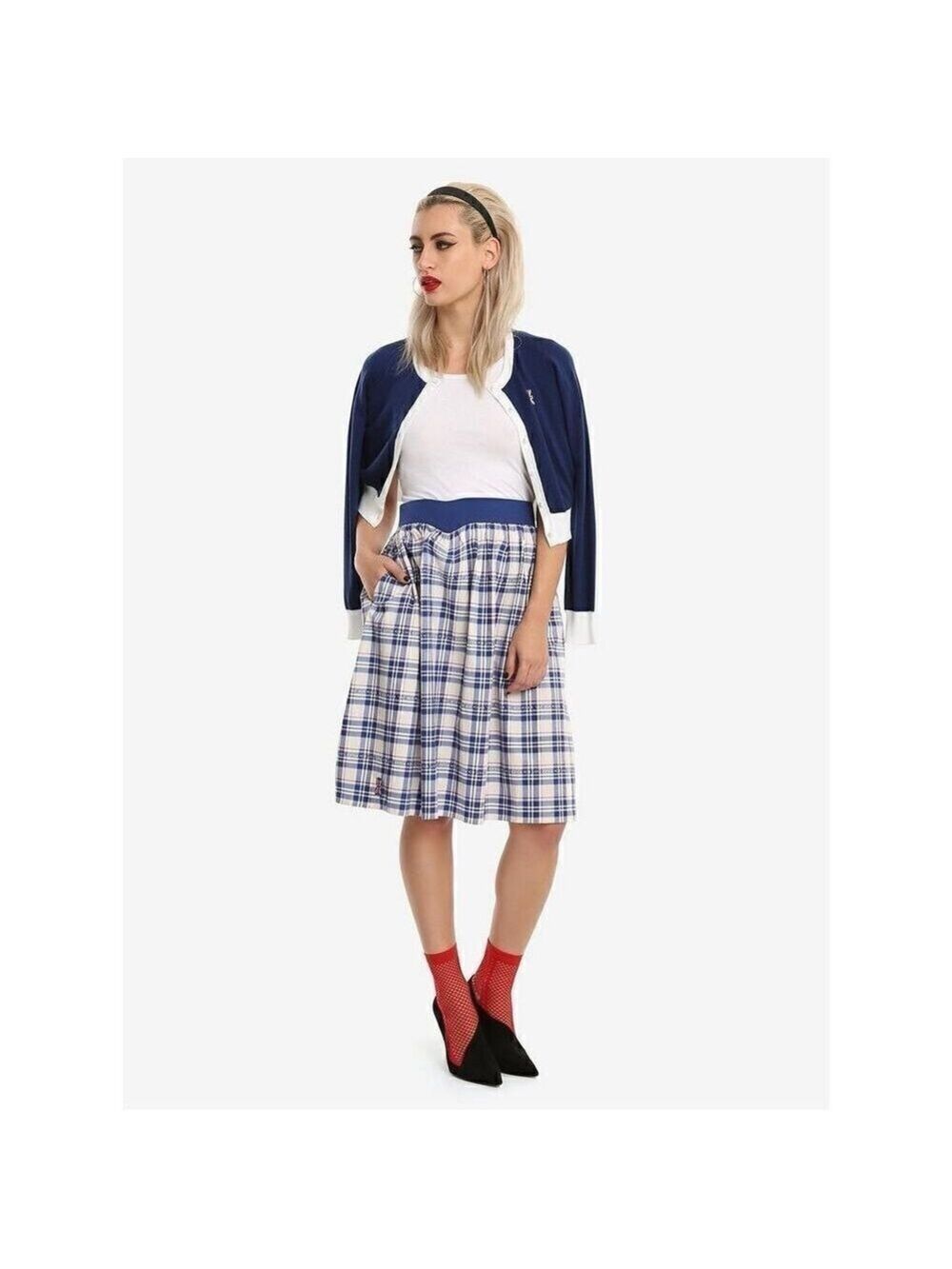Her Universe Doctor Who Plaid Skirt (Med) - Picture 10 of 10